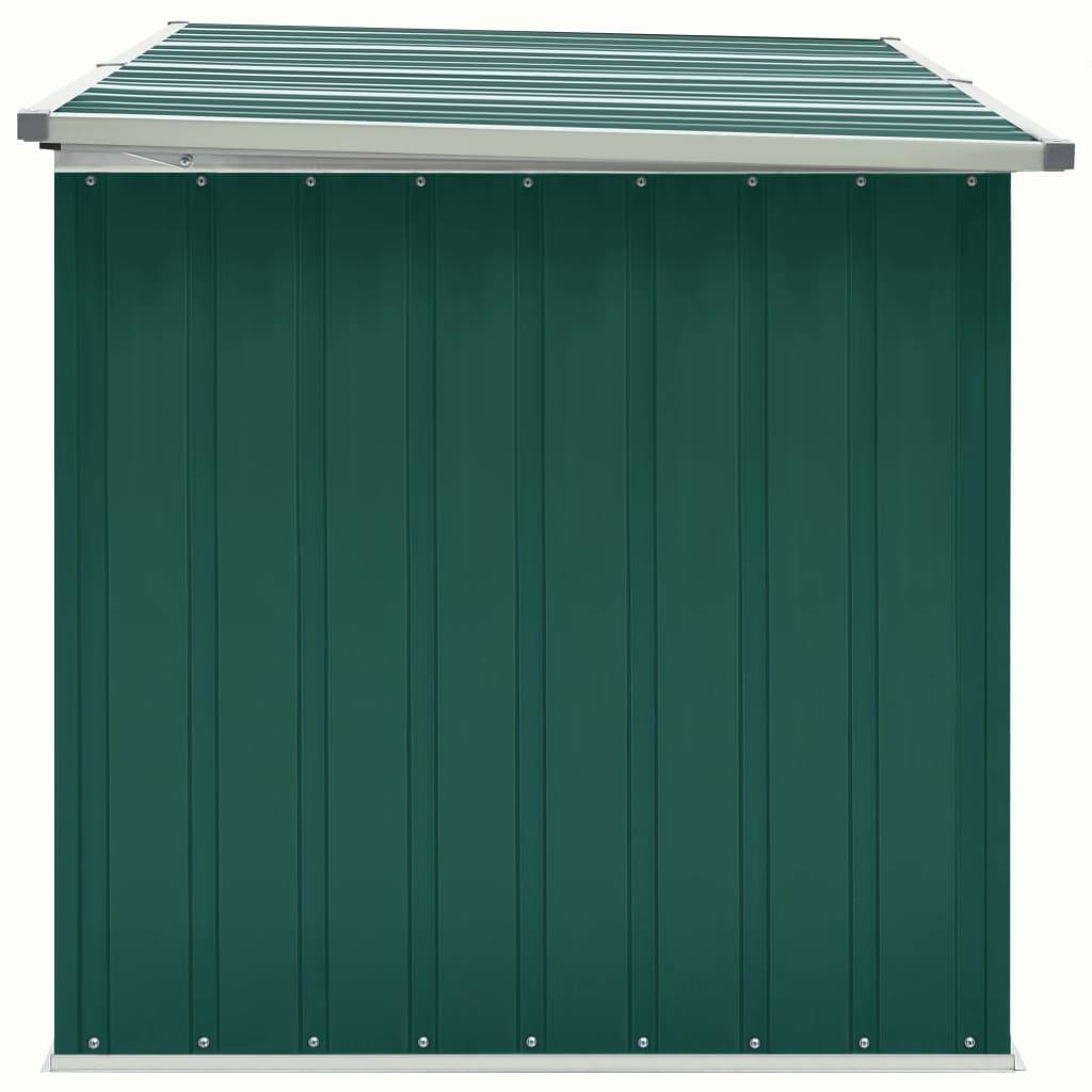 Helloshop26 - Coffre boîte meuble de jardin rangement 171 x 99 x 93 cm vert - Imagen 4