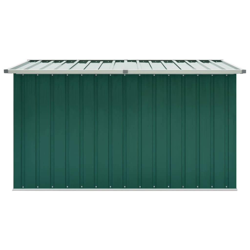 Helloshop26 - Coffre boîte meuble de jardin rangement 171 x 99 x 93 cm vert - Imagen 3
