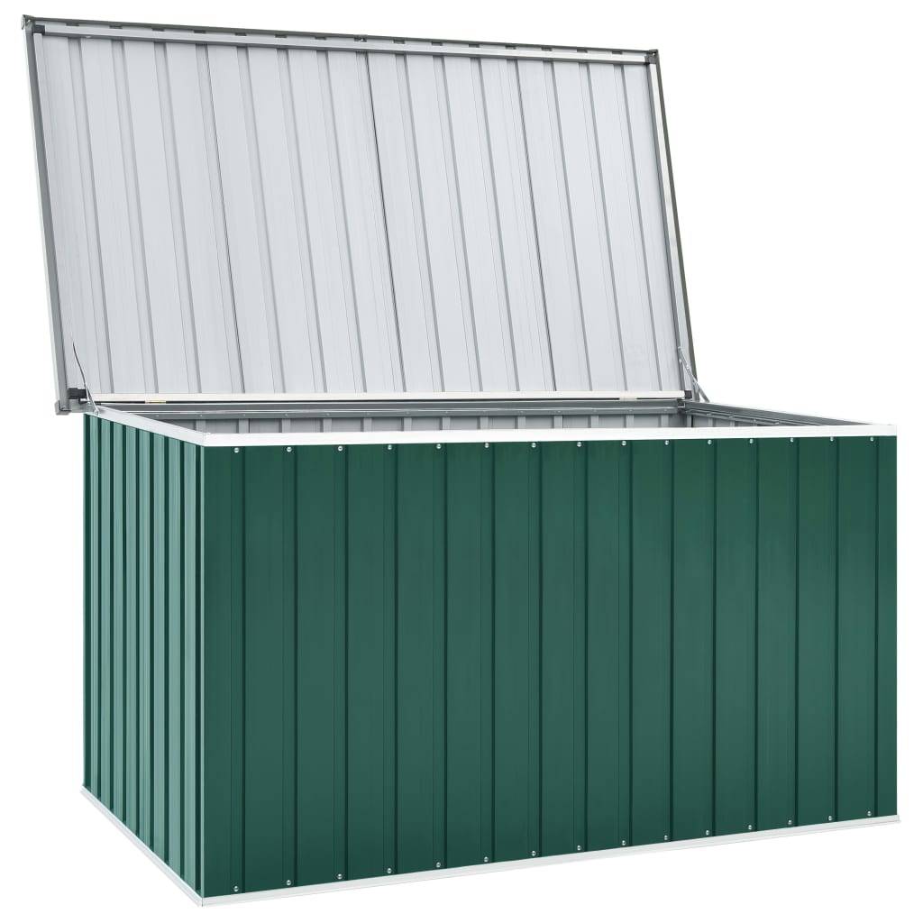 Helloshop26 - Coffre boîte meuble de jardin rangement 171 x 99 x 93 cm vert - Imagen 1