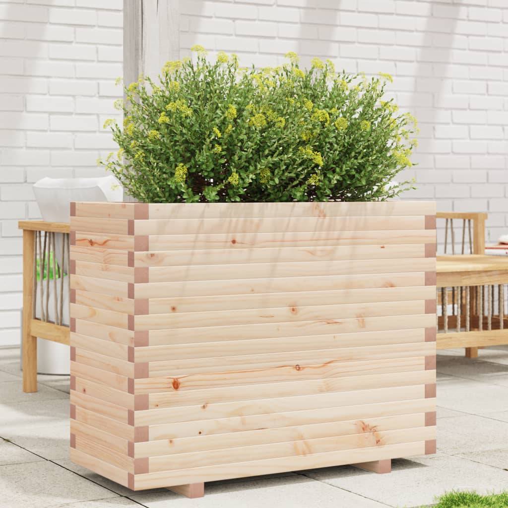 Maison Chic - Jardinière, Bac à fleurs, Pot de fleurs 90x40x72,5 cm bois de pin massif - Imagen 3