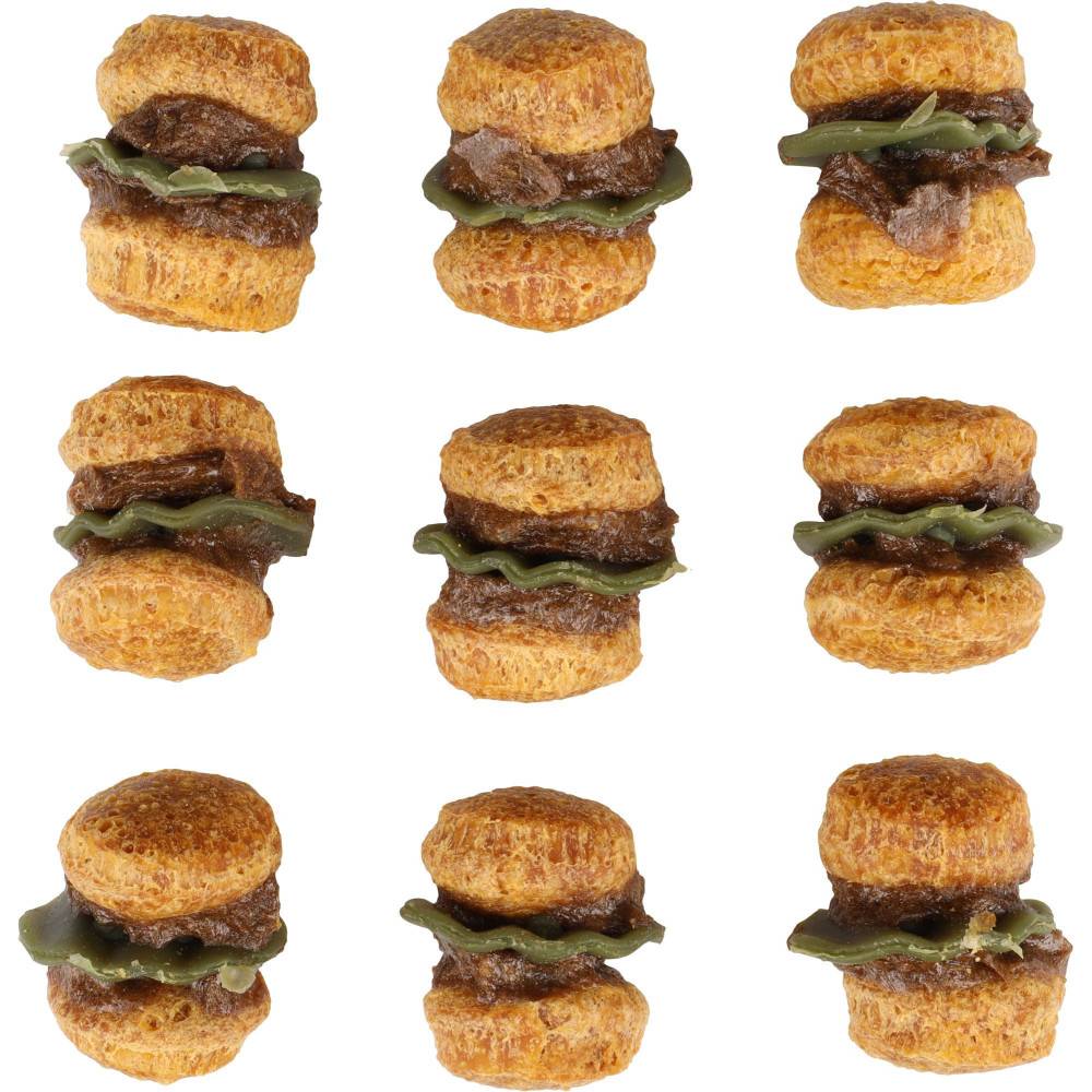 Flamingo - Flamingo - Friandises Fast Food Mini hamburger avec poulet 112 g pour chien - Imagen 2