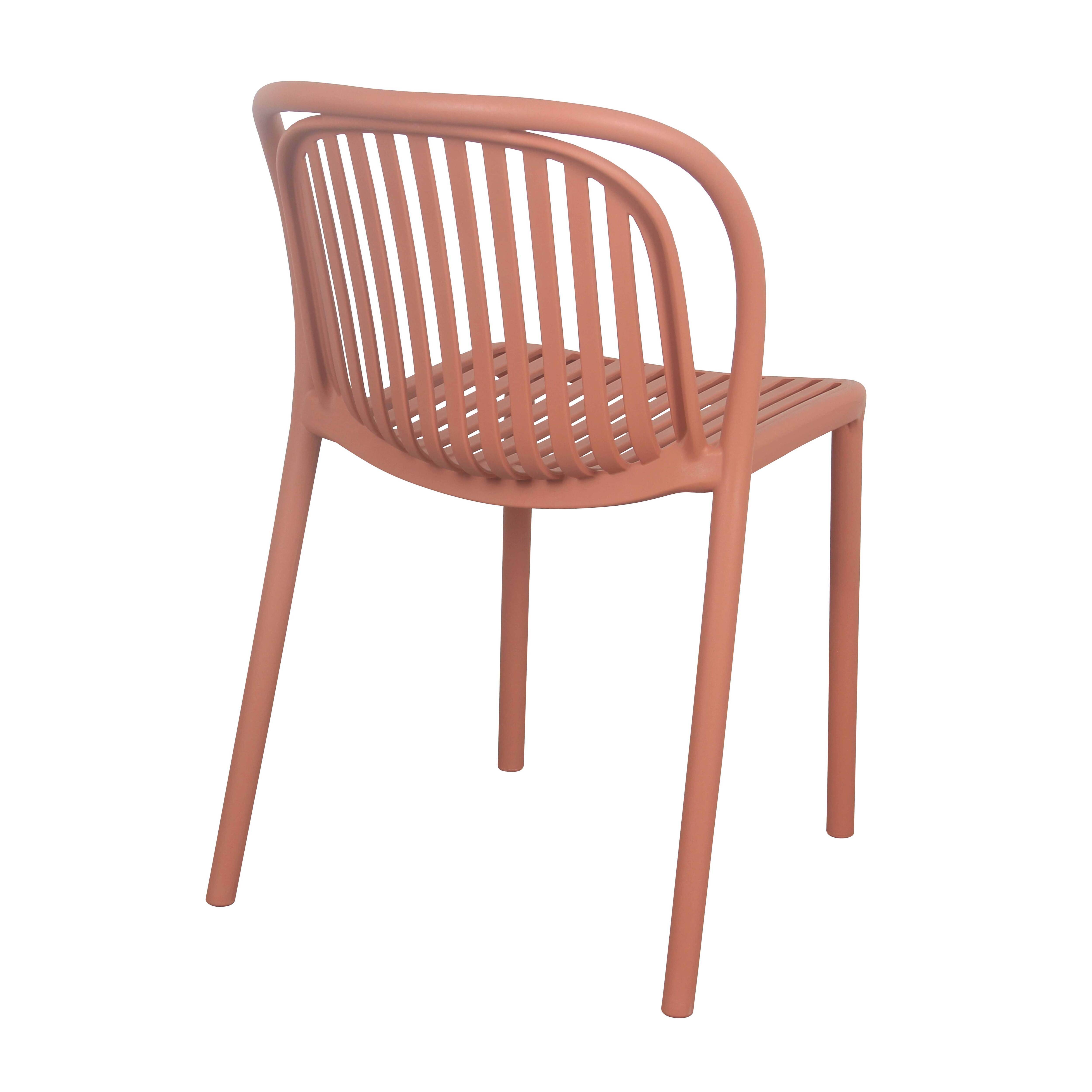 Oviala - Chaise de terrasse terracotta Copenhague - Oviala - Imagen 4