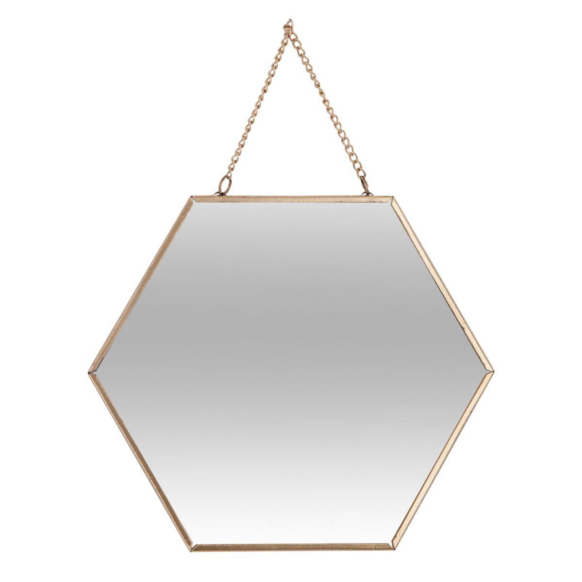 Atmosphera - Set de 3 miroirs doré L20/25/30cm - Atmosphera Créateur d'intérieur - Image 4