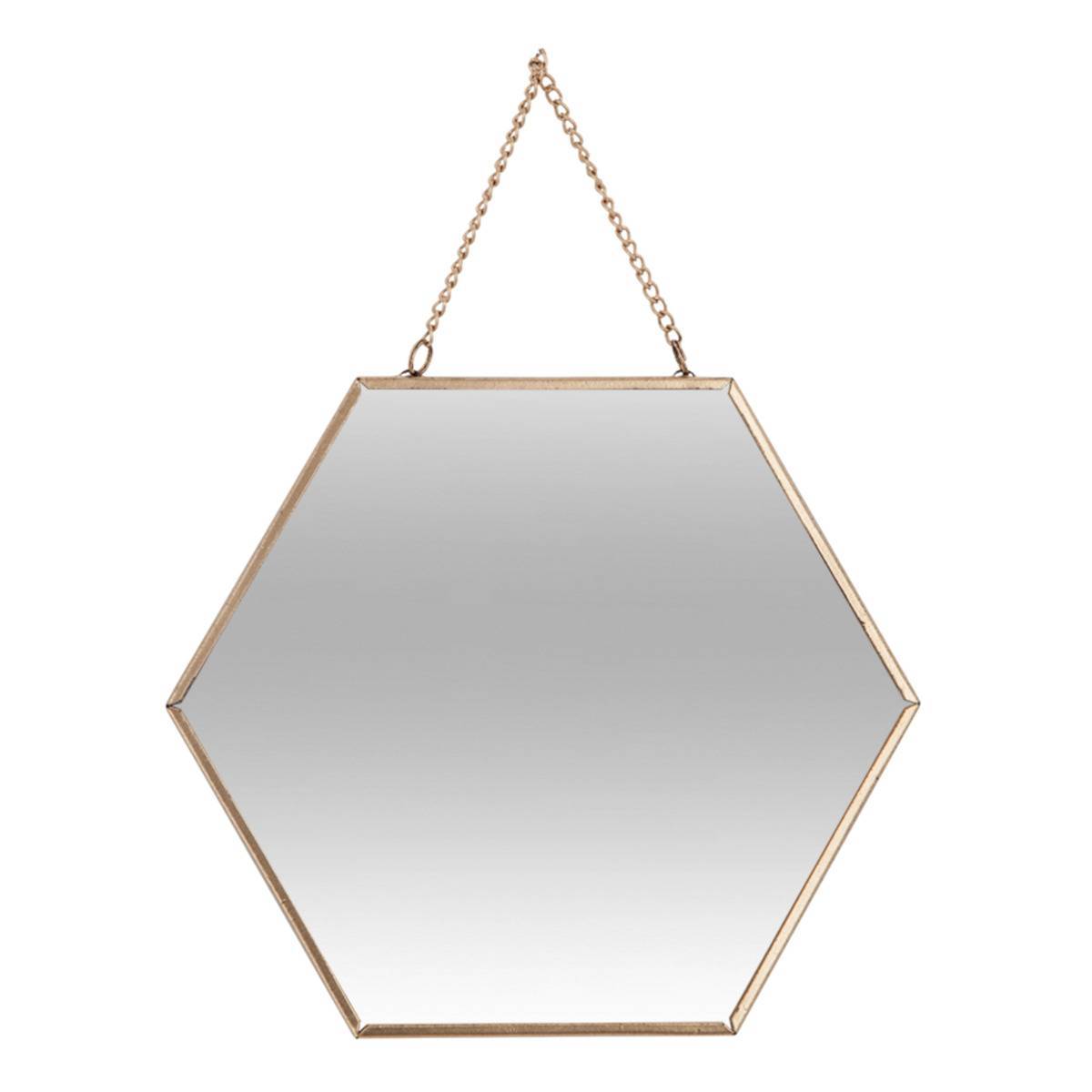 Atmosphera - Set de 3 miroirs doré L20/25/30cm - Atmosphera Créateur d'intérieur - Imagen 5