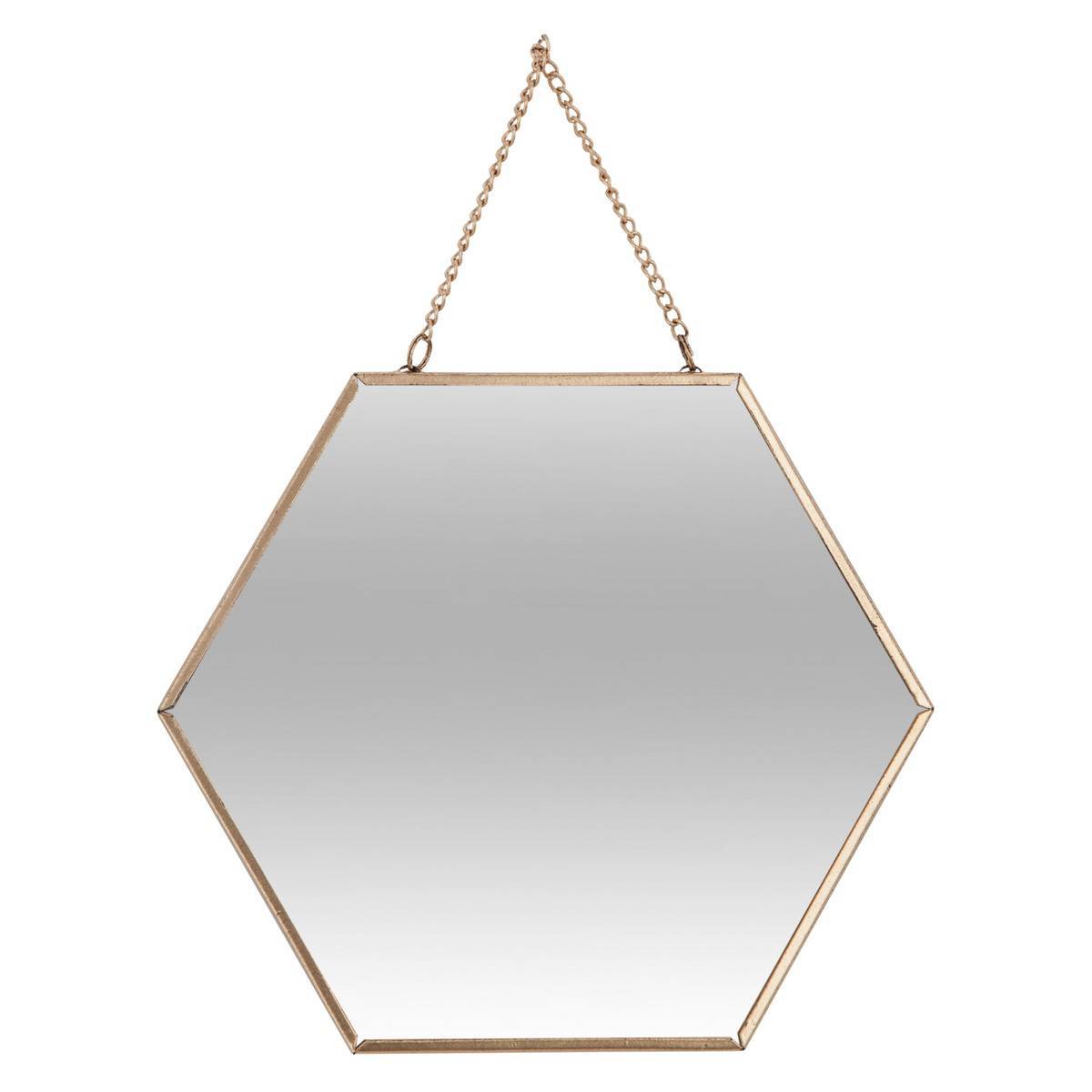 Atmosphera - Set de 3 miroirs doré L20/25/30cm - Atmosphera Créateur d'intérieur - Imagen 3