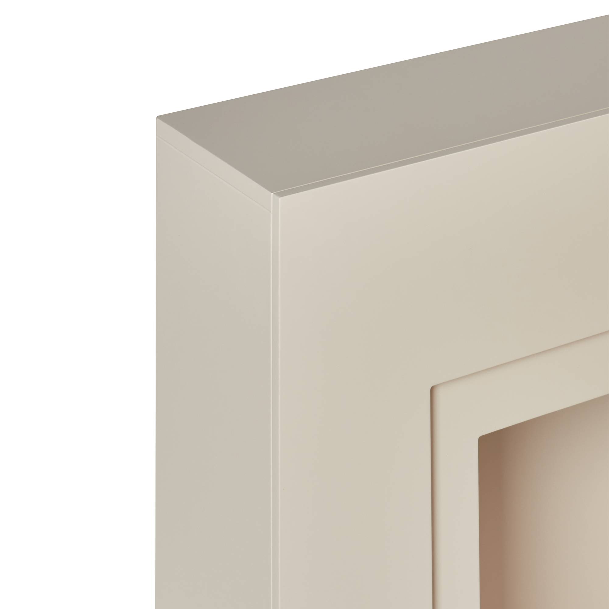 Beliani - Chauffage de cheminée électrique MDF Beige SAHARA - 90x21x80- Beliani - Image 6