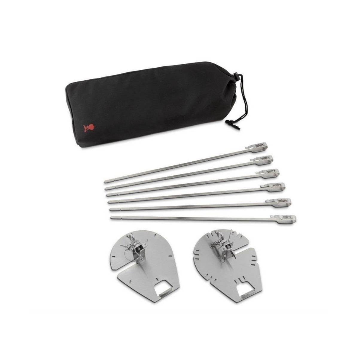 Set de 6 brochettes pour rôtissoire Weber Crafted - Image 3
