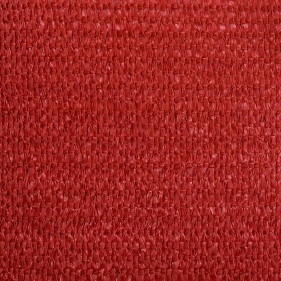 Voile d'ombrage - Voile solaire 160 g/m² Rouge 3x6 m PEHD - Image 9