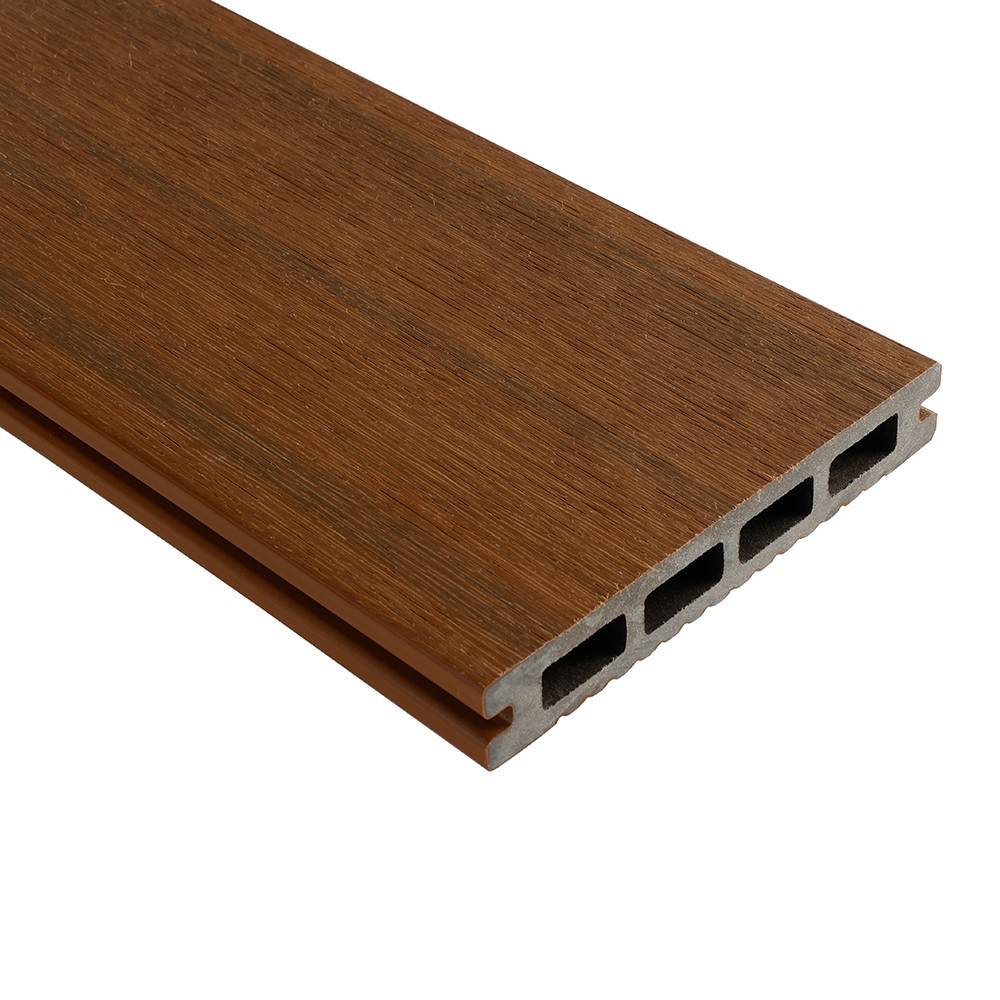 Kit Terrasse Composite NAVIA 20m² - Teck - 61 lames de terrasse (220 x 14.5 x 2.2 cm) - Fixation par Clips - Terrasse - Imagen 3