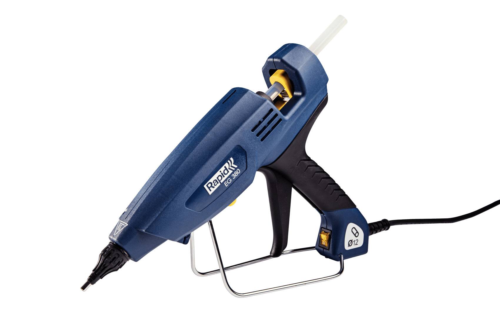 Pistolet à colle industriel PRO EG380 - Débit 2200 g/h pour les bâtons de colle de 12 mm - Boite - RAPID-ISABERG - 5000018 - Image 1