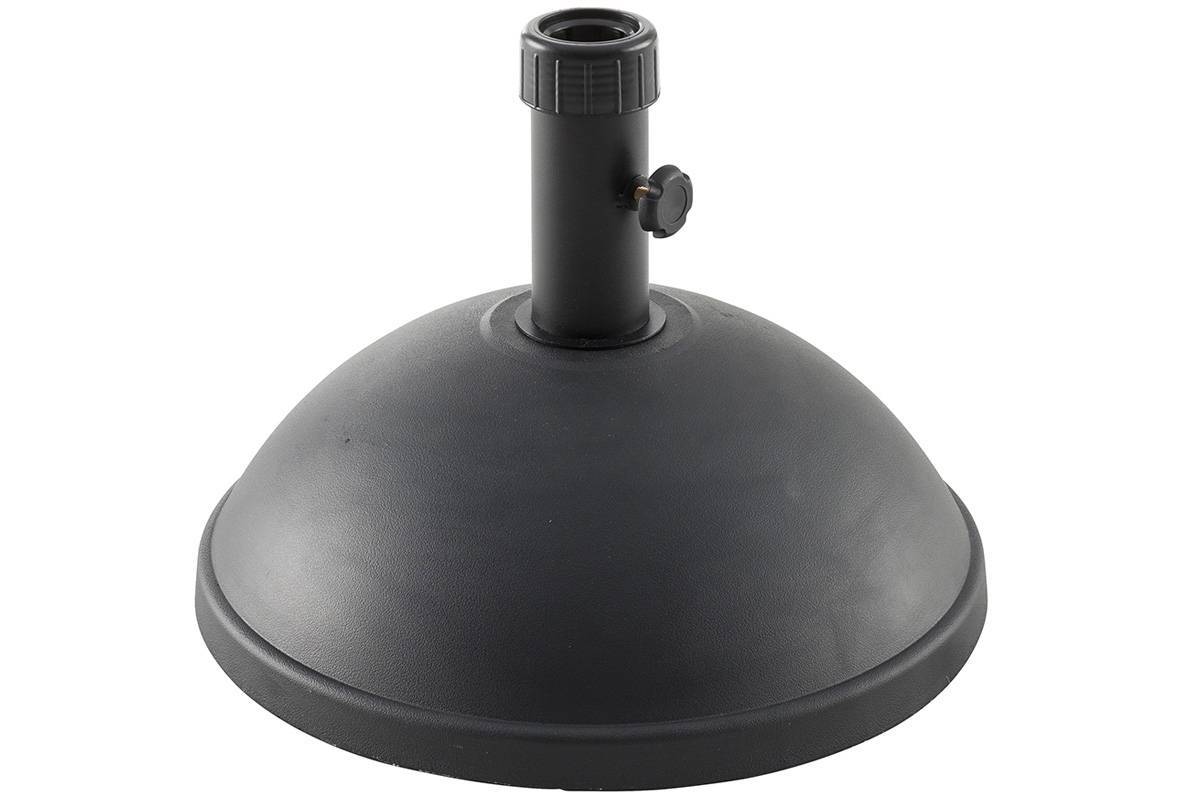 Hesperide - Pied de parasol dôme noir 25kg en béton Hespéride - Imagen 1