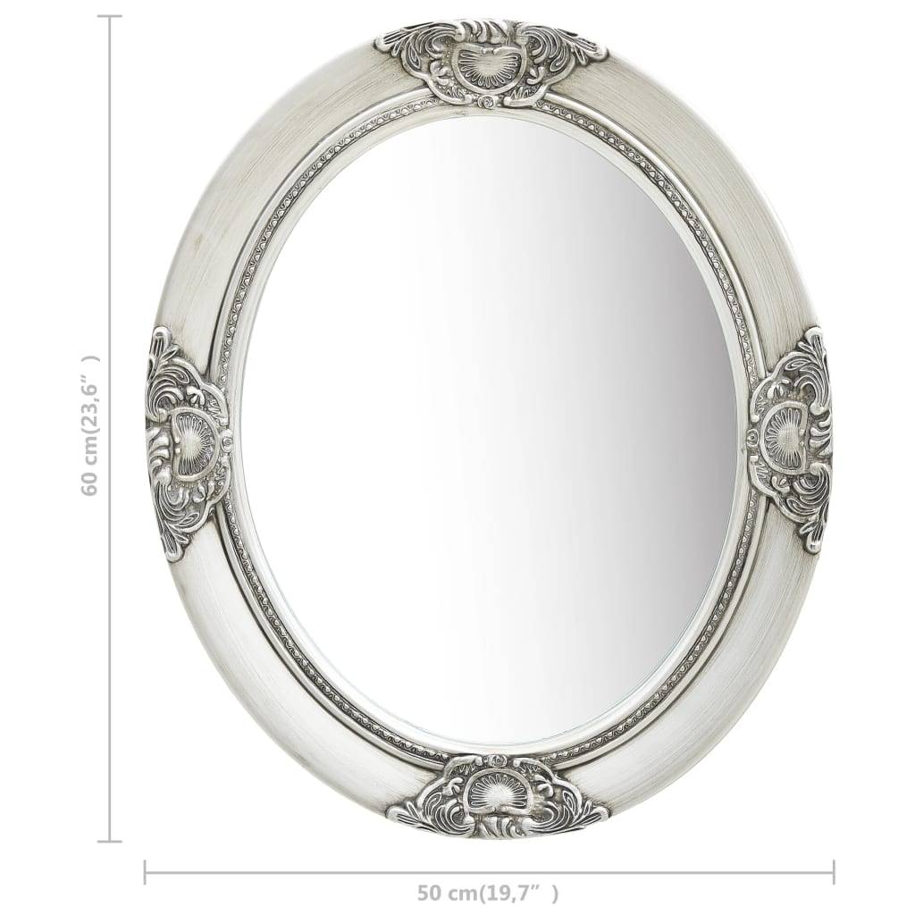 Prolenta Premium - Miroir Miramas Argenté 50 X 60 cm - P87209A - Image 6