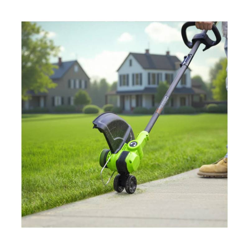 Greenworks - Coupe-bordures 33cm Brushless 24V GREENWORKS Génération 2 - Batterie 4,0Ah et chargeur - ST24L413-01 - Image 3