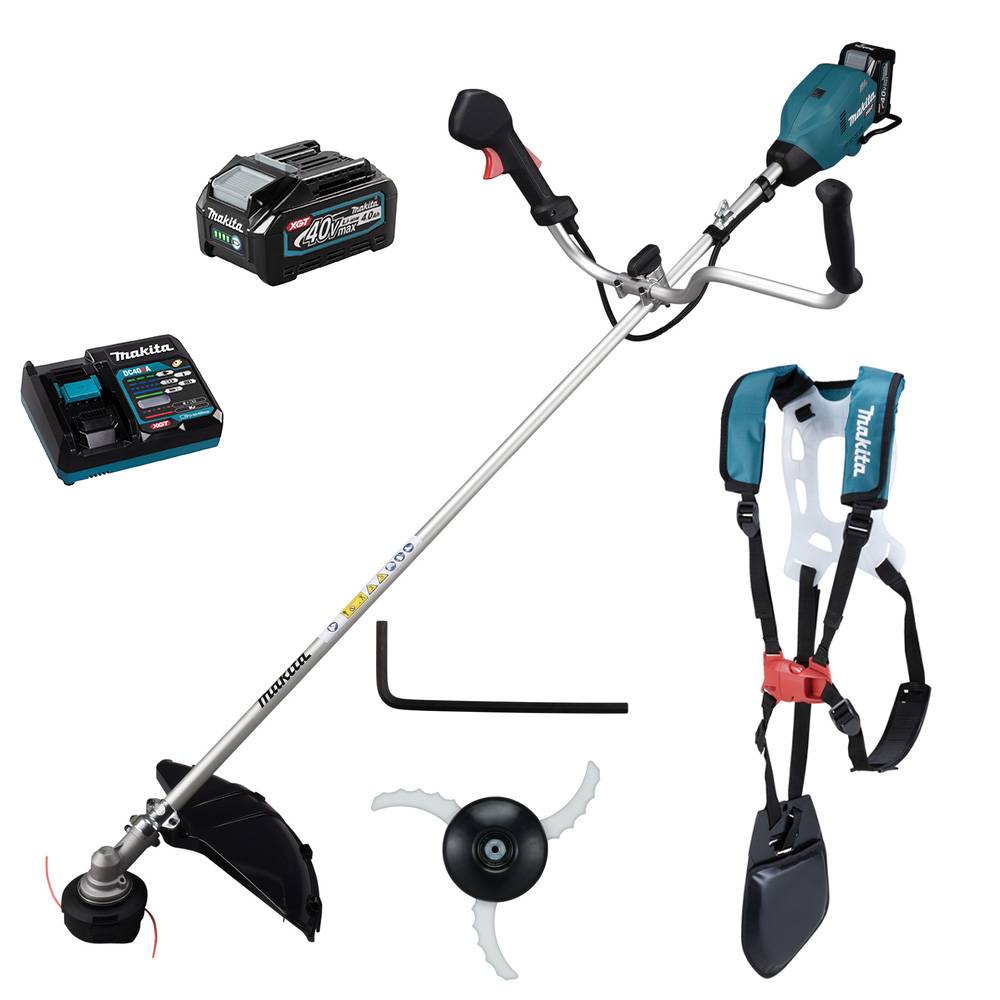 Makita - Débroussailleuse XGT - 40V 430 mm - MAKITA - avec 1 batterie 40V 4.0Ah - chargeur - UR006GM101 - Imagen 1