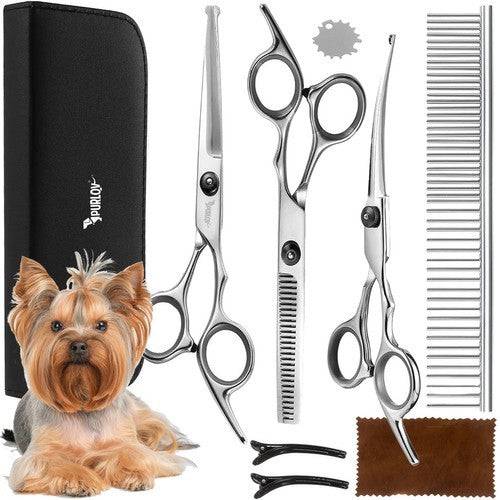 Ciseaux de coupe de cheveux pour chiens Purlov 23186 - Image 1