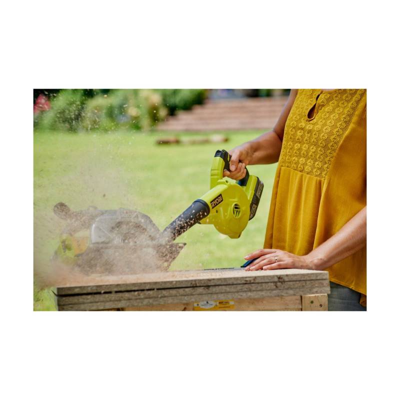 Ryobi - Pack RYOBI Souffleur d'atelier 18V One+ R18TB-0 - 1 Batterie 2.5Ah - 1 Chargeur rapide RC18120-125 - Image 5