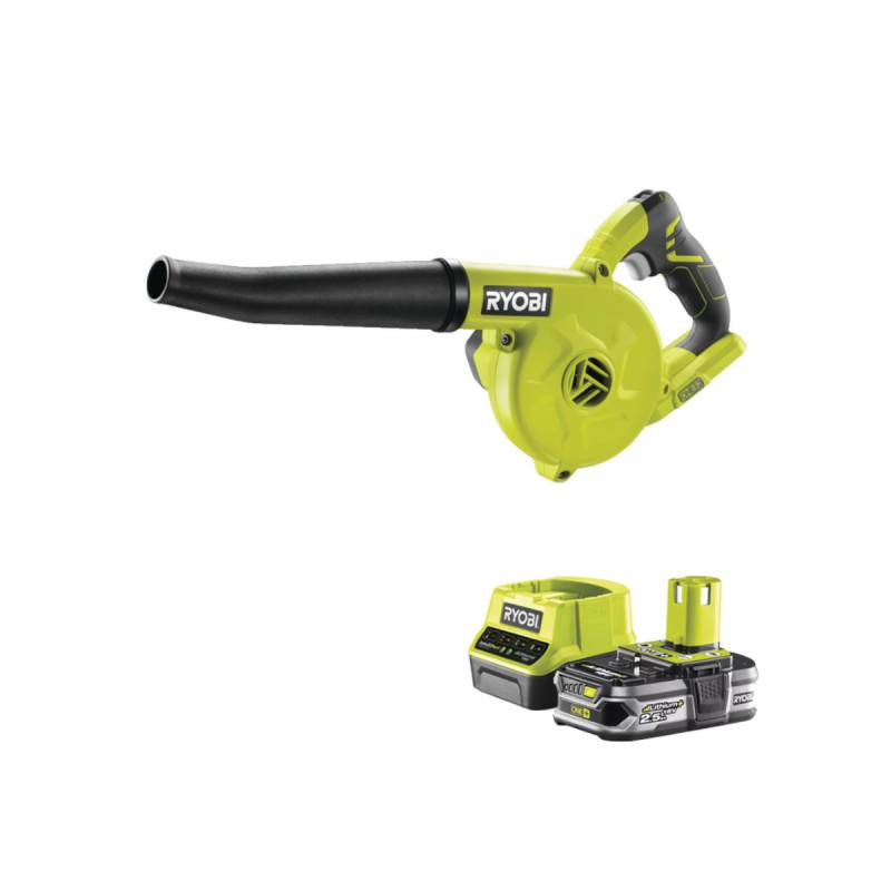 Ryobi - Pack RYOBI Souffleur d'atelier 18V One+ R18TB-0 - 1 Batterie 2.5Ah - 1 Chargeur rapide RC18120-125 - Image 1