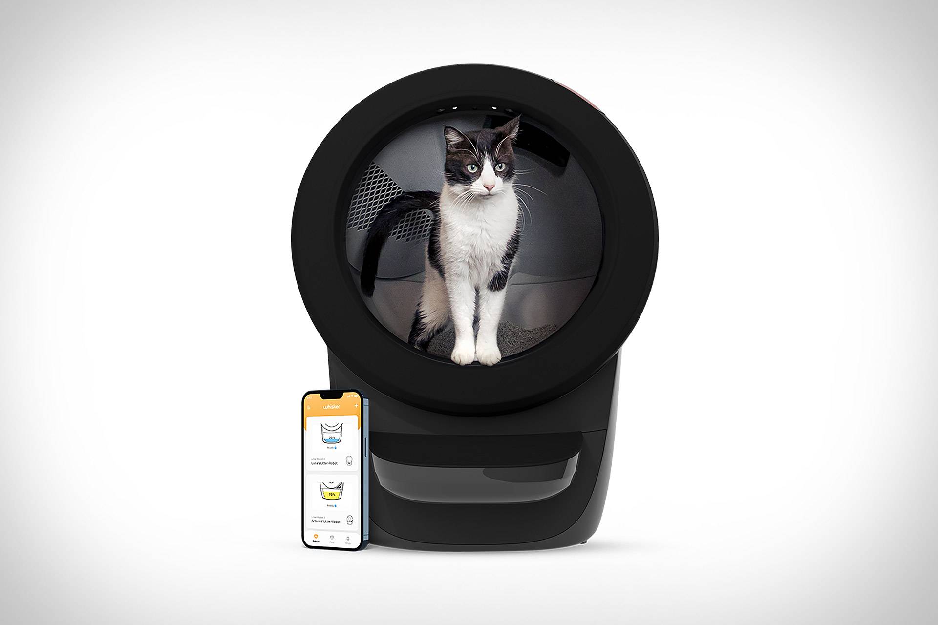 Litter-Robot 4 Noir, Bac à litière auto-nettoyant