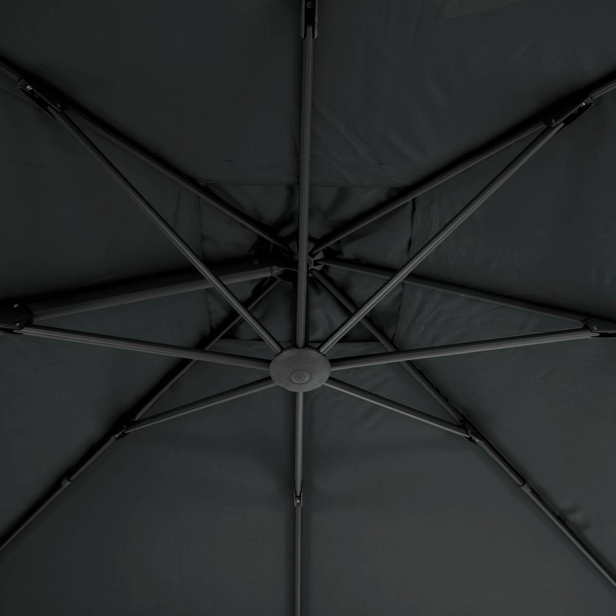 Hesperide - Toile de parasol "Elea" anthracite 3x3m en oléfine - Hespéride - Imagen 2
