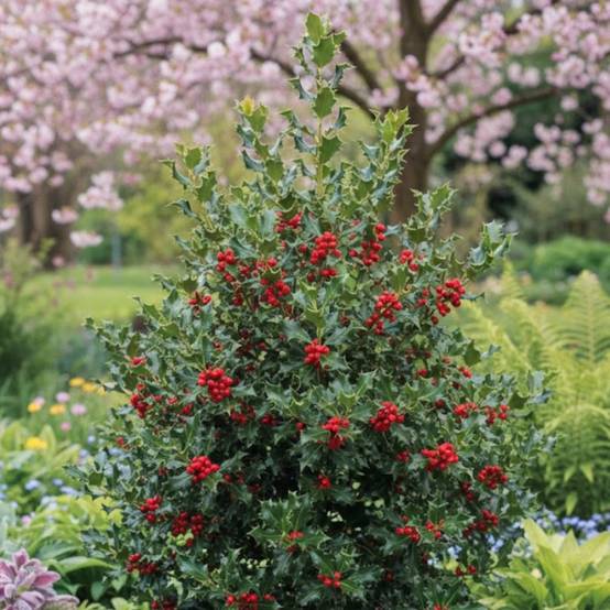 Houx commun Alaska, Ilex - Pot de 7,5L - 60/80 cm - Image 3