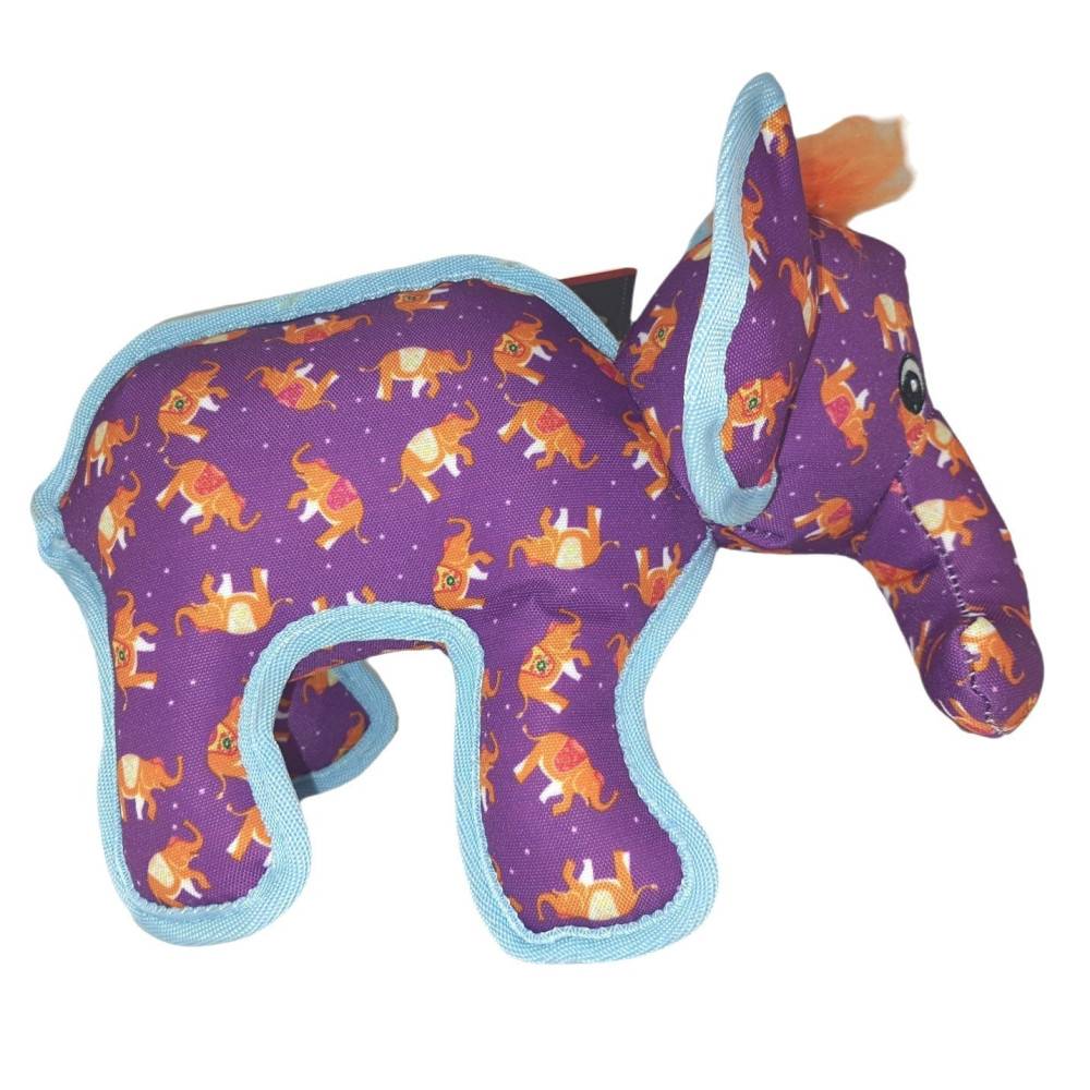 Animallparadise - animallparadise - Jouet Strong Stuff Éléphant 21 cm, pour chien - Imagen 6