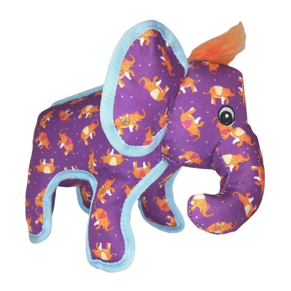 Animallparadise - animallparadise - Jouet Strong Stuff Éléphant 21 cm, pour chien - Imagen 1