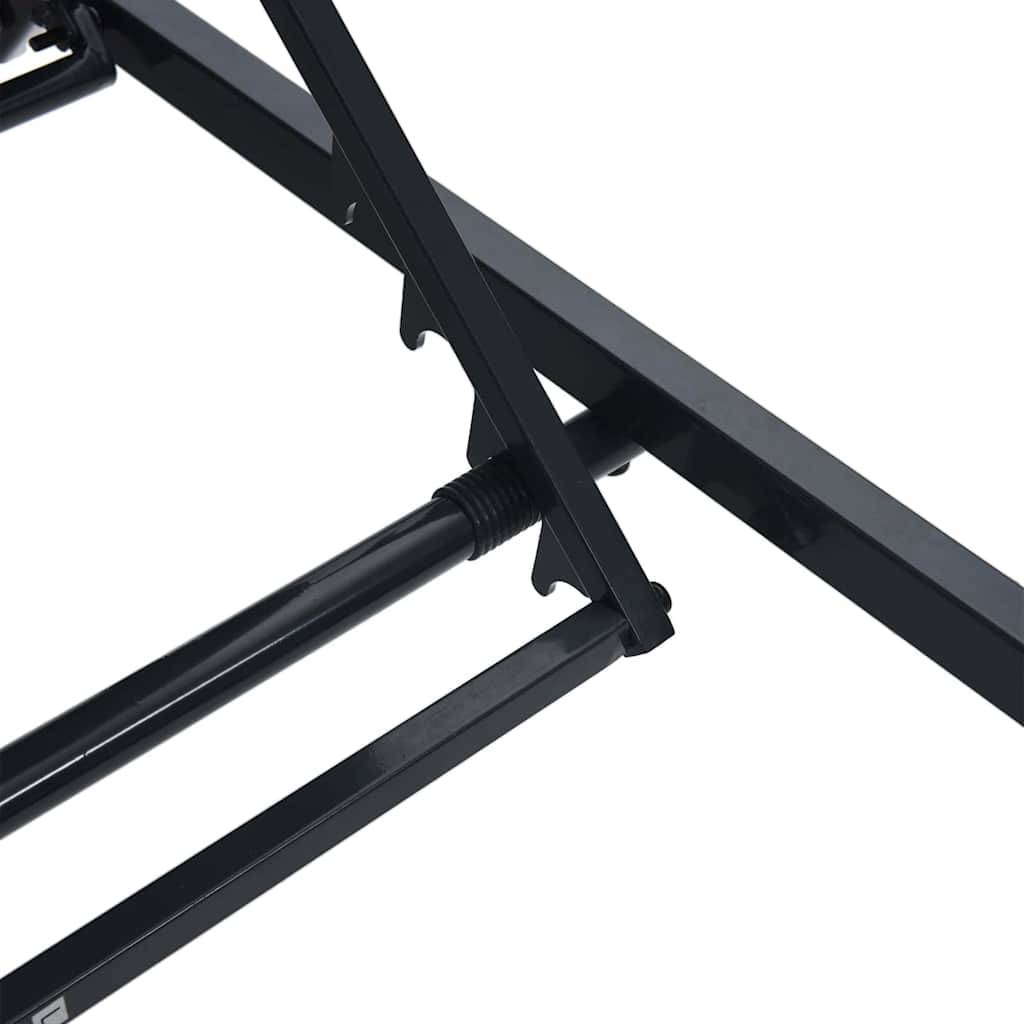 PANGIVO - Transats 2-personne Noir et anthracite 197 x 54 x 86 cm Acier - PANGIVO - Image 8
