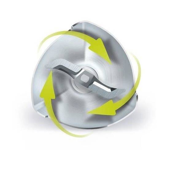 Philips - Mixeur Electrique électrique - PHILIPS - HR2531/00 PROMIX - 650 W - Blanc avec bol - Image 4