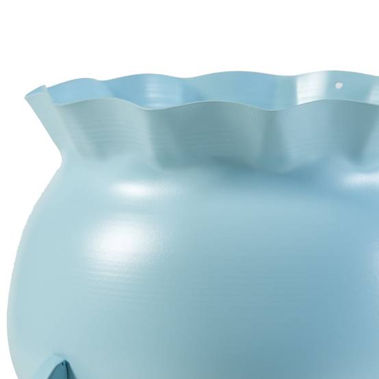 Helloshop26 - Porte-plantes style intemportel support 81 x 40 x 40 cm bleu clair - Image 3
