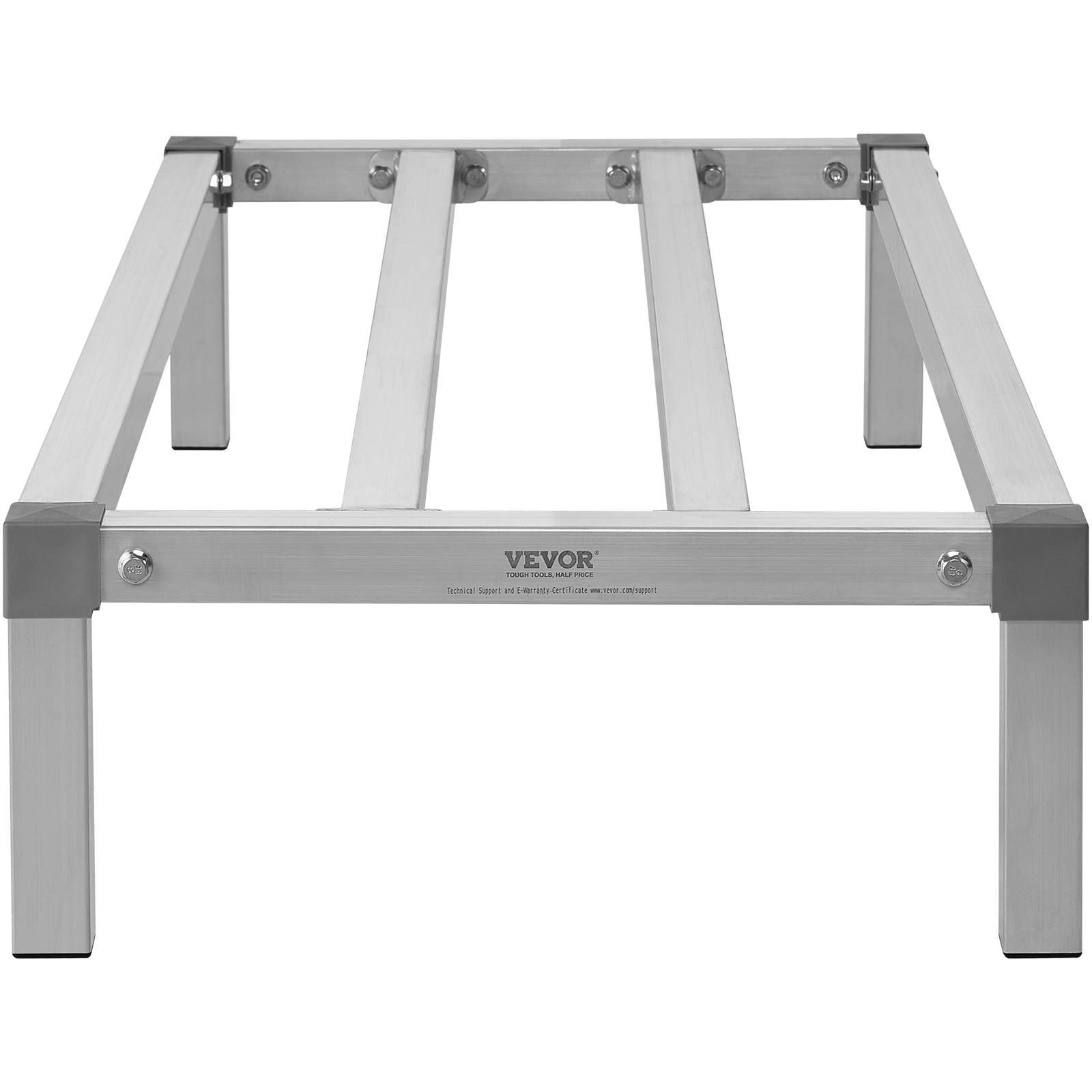 VEVOR Rack calage alu 121.9x50.8x20.3cm, charge 454kg, restaurant. - Image 9
