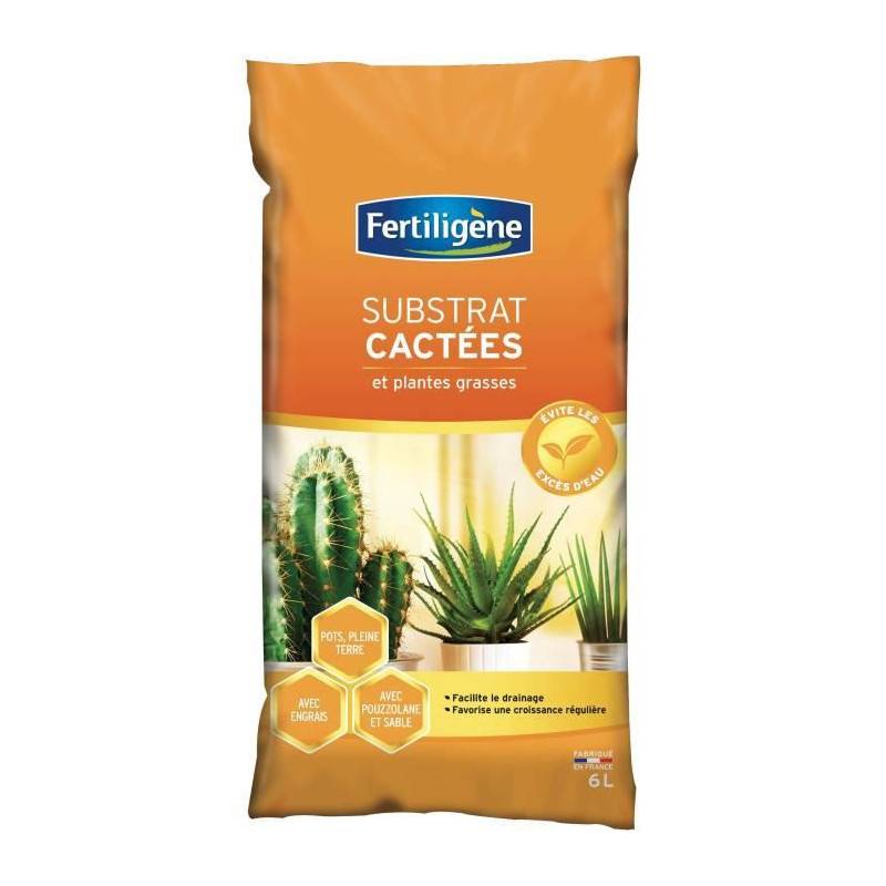 Fertiligène - Fertiligene - Terreau Cactees 6l - Imagen 1