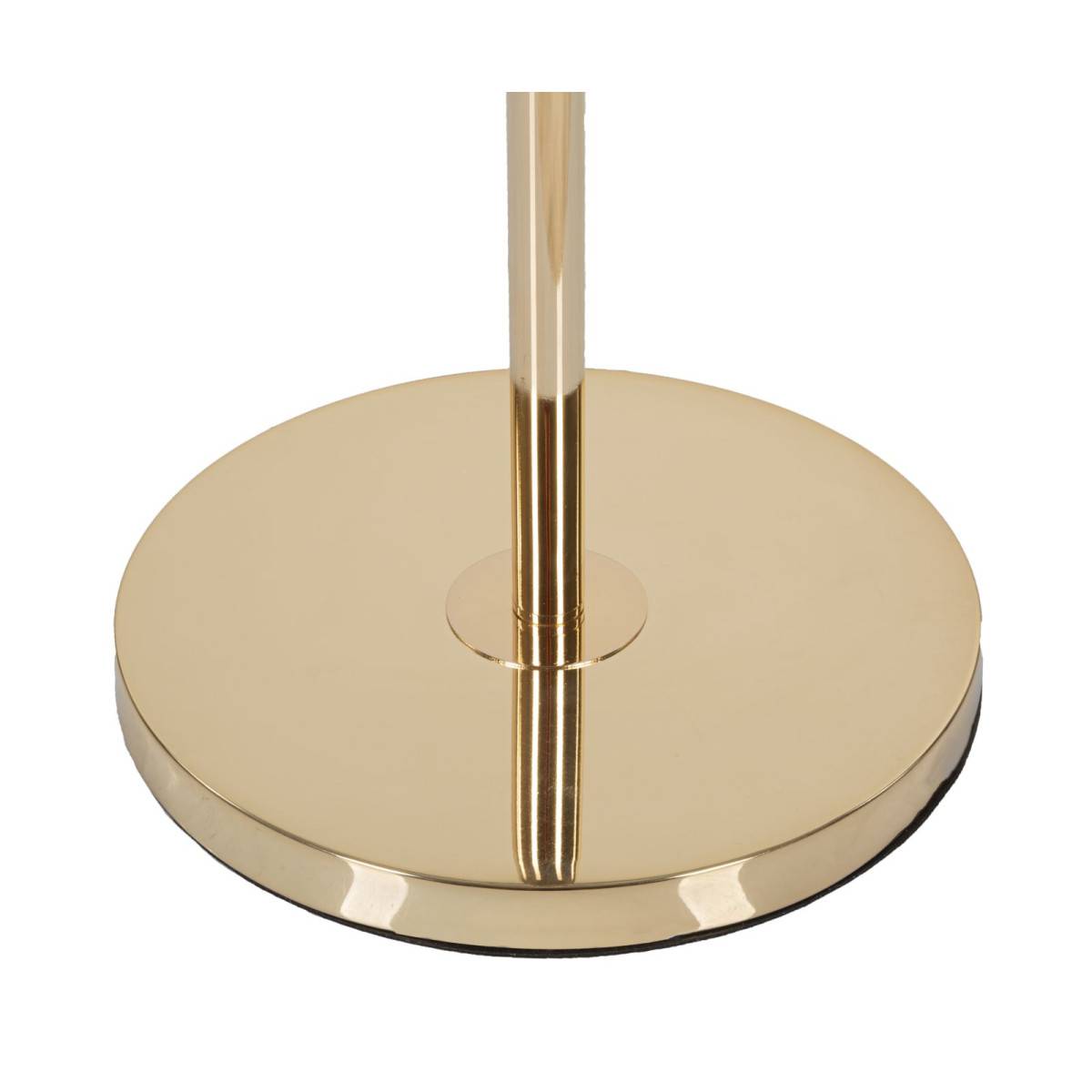 Lampadaire Imitation Plume "Slim" 170cm Or & Gris - Image 4
