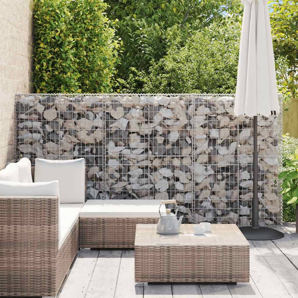 Gabion acier galvanisé argent - Prolenta premium p347.1 - Jardiland