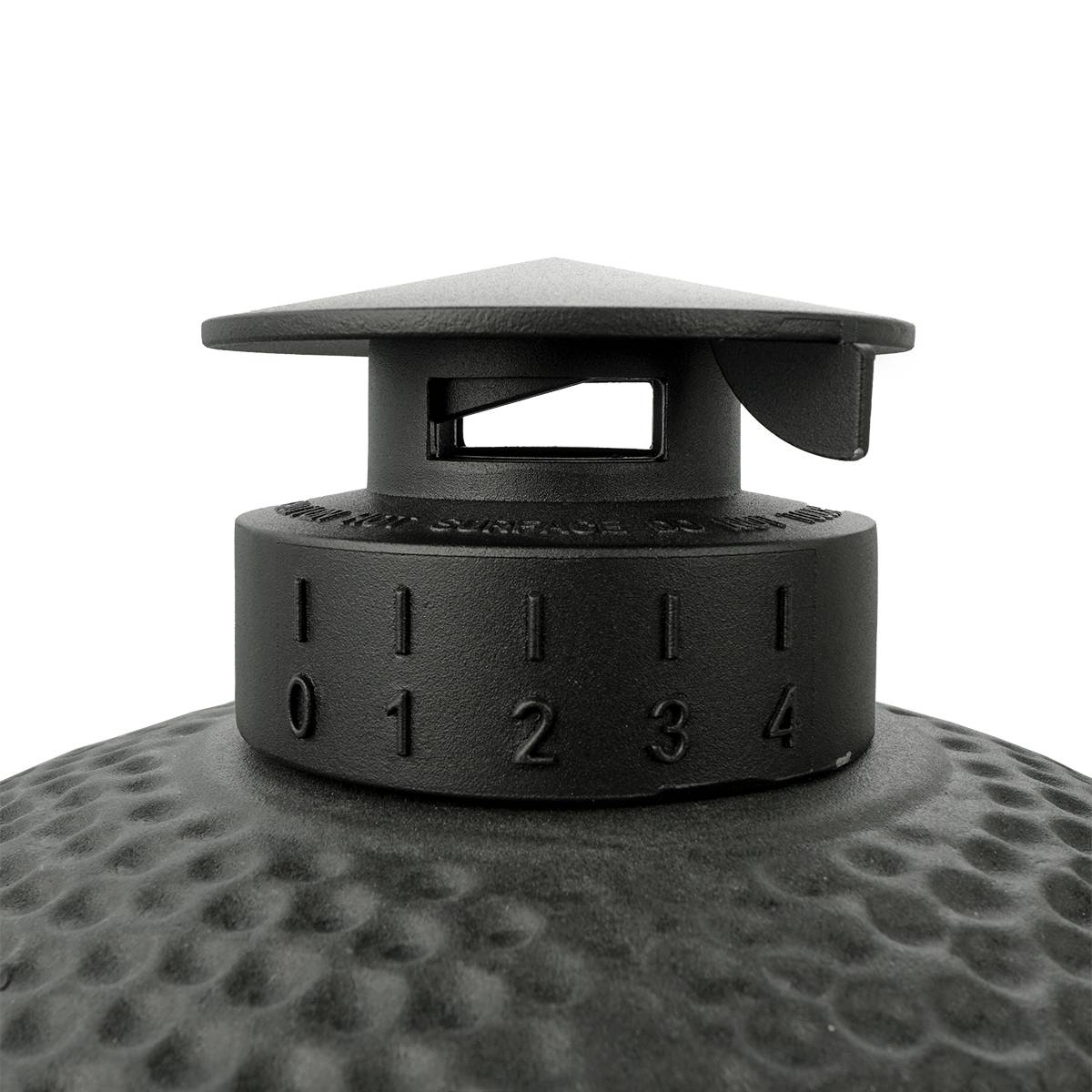 Barbecue kamado en céramique à poser Patton Premium Compact 15" - Grille Ø 34 cm - noir mat - Image 9