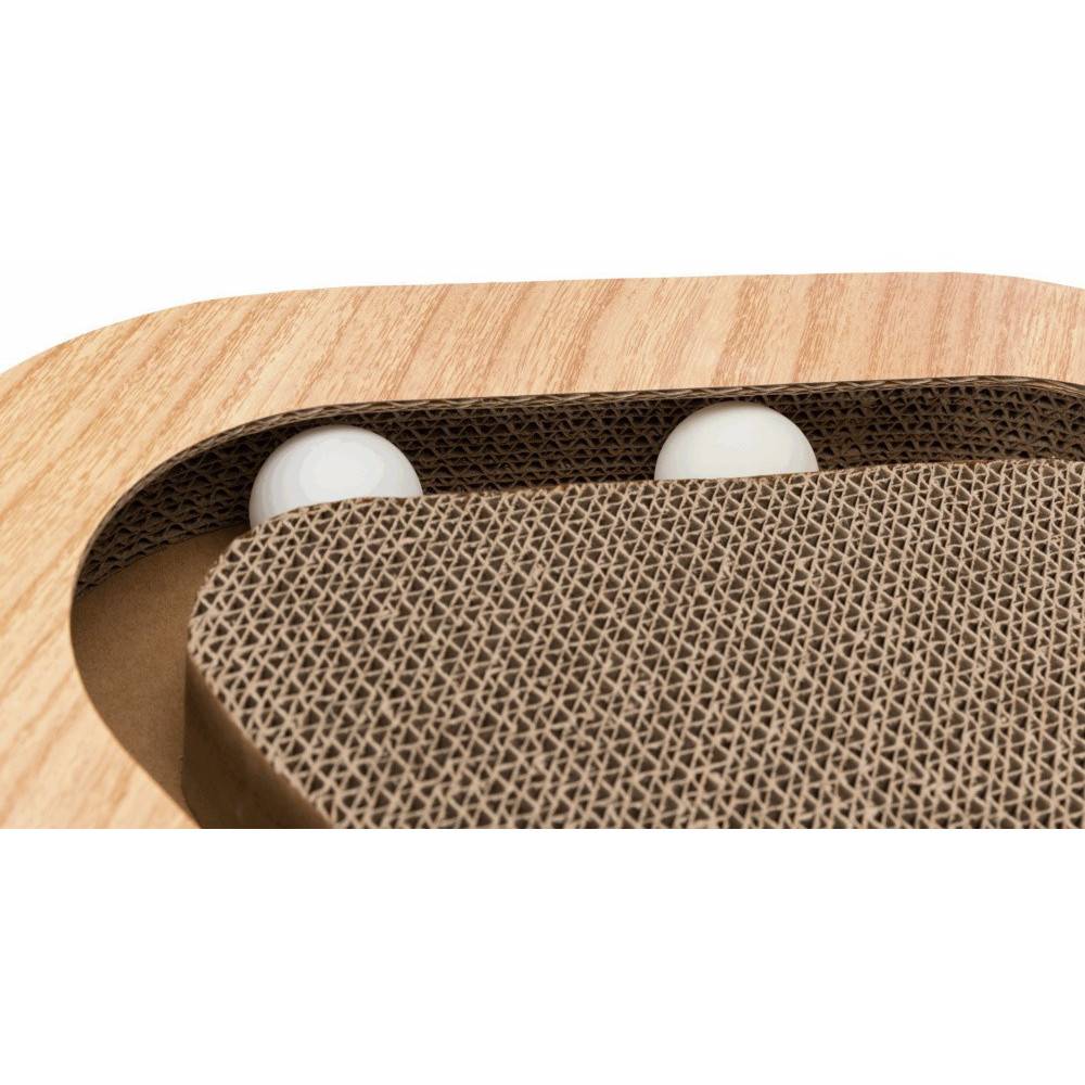 Trixie - Plaque griffoir triangulaire, 36 cm. pour chat. - Imagen 6