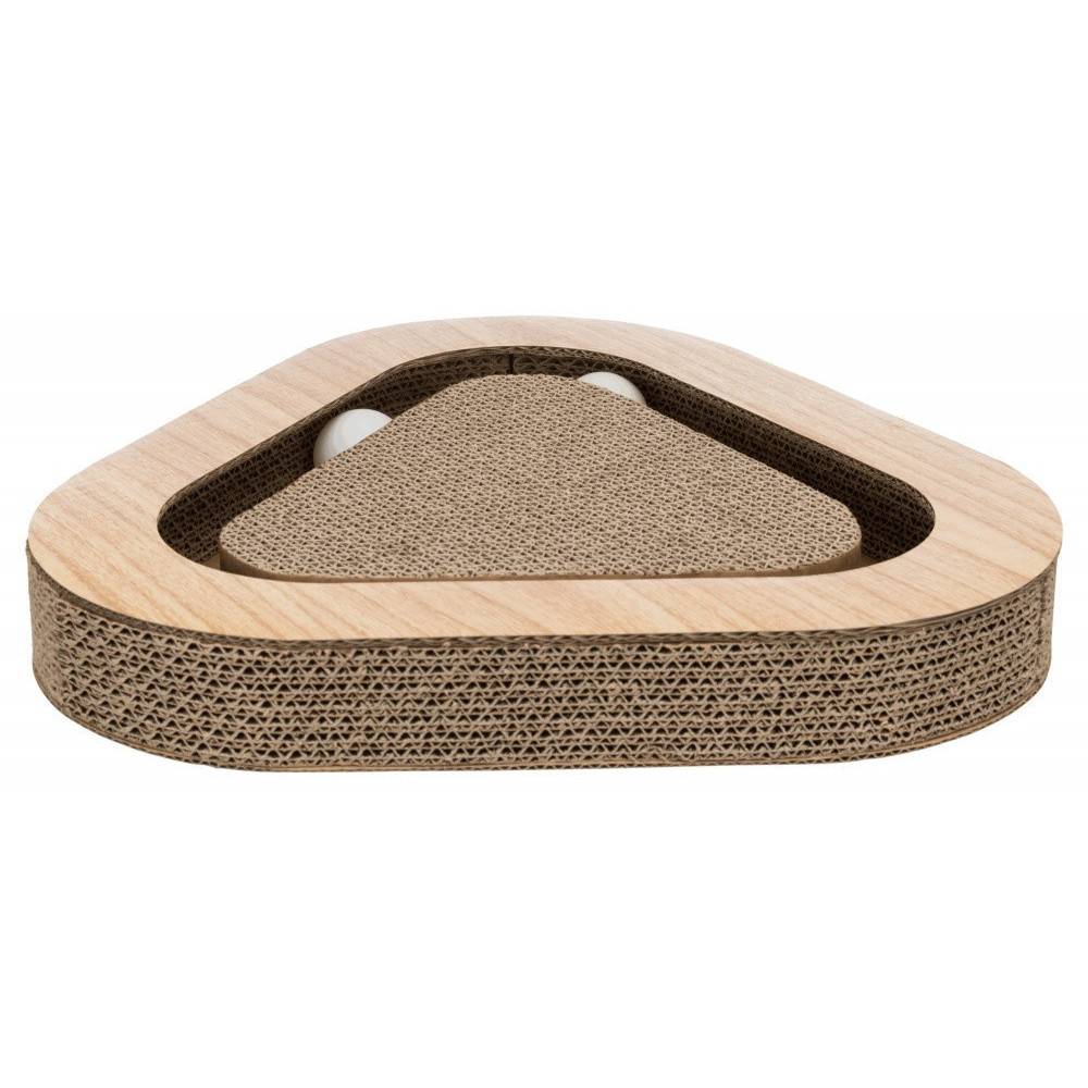 Trixie - Plaque griffoir triangulaire, 36 cm. pour chat. - Imagen 1