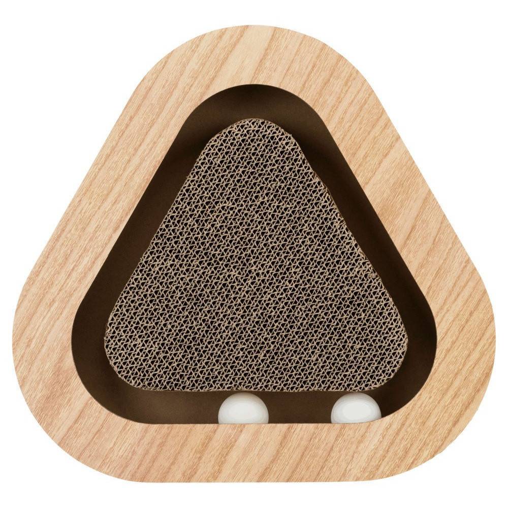Trixie - Plaque griffoir triangulaire, 36 cm. pour chat. - Imagen 4