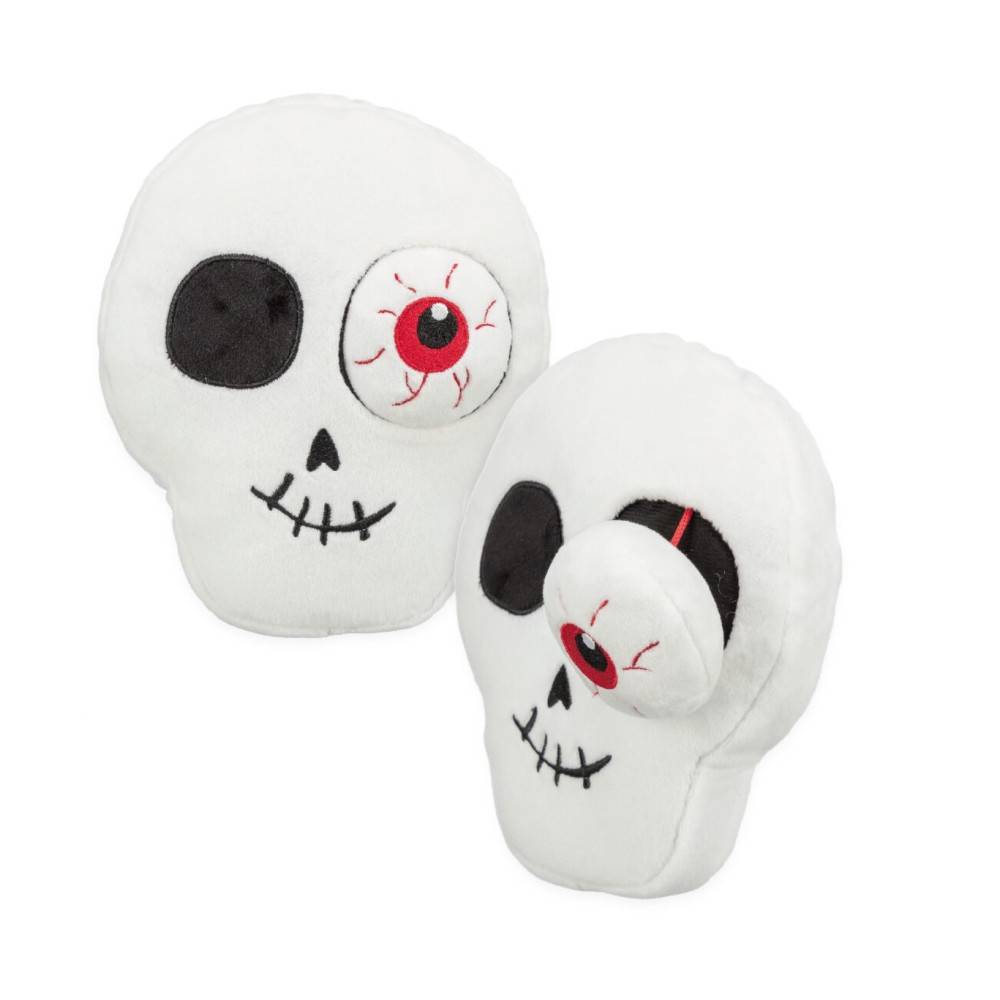 Trixie - Tête de mort Halloween 19 cm jouet pour chien - Imagen 2