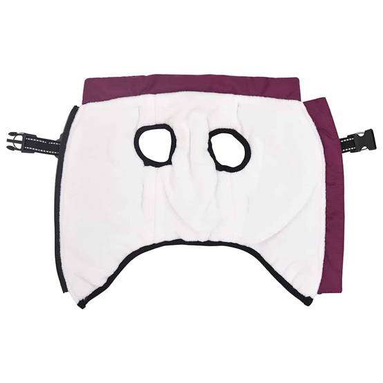 Doudoune Chien Polaire Imperméable Harnais Réglable M Violet - ComfortXL Outdoor Living - Image 3