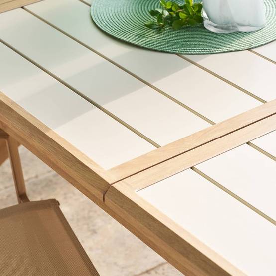 Hesperide - Table de jardin 12 places Axiome extensible argile - Hespéride - Image 9