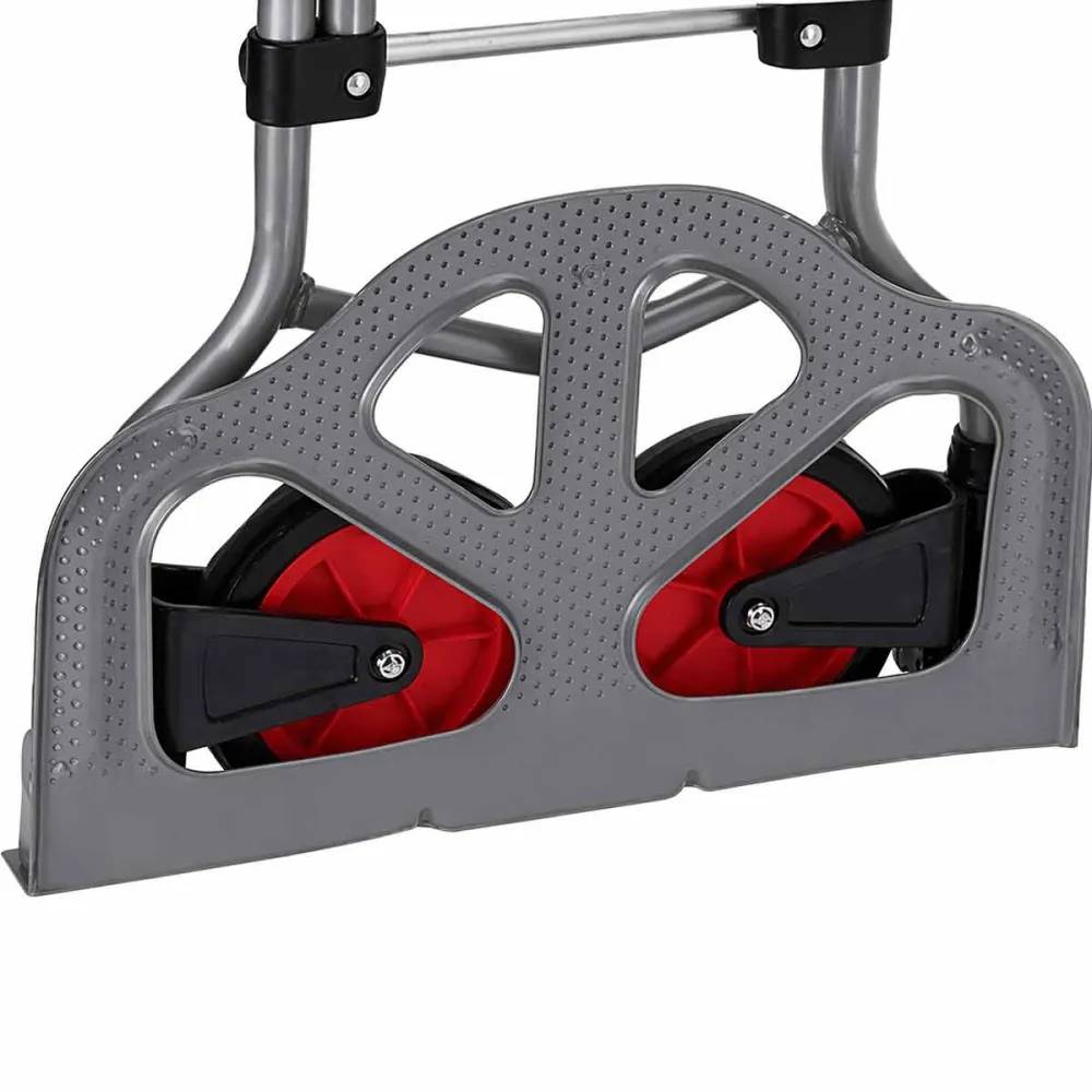Chariot diable pliable acier 60kg 80x385x710mm - Image 8