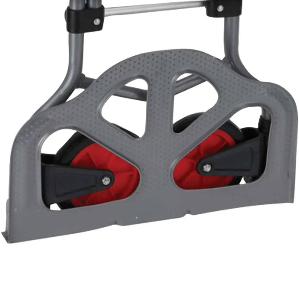 Chariot diable pliable acier 60kg 80x385x710mm - Image 5