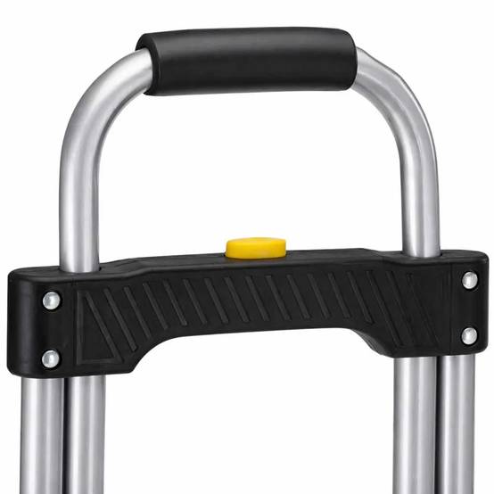 Chariot diable pliable acier 60kg 80x385x710mm - Image 7