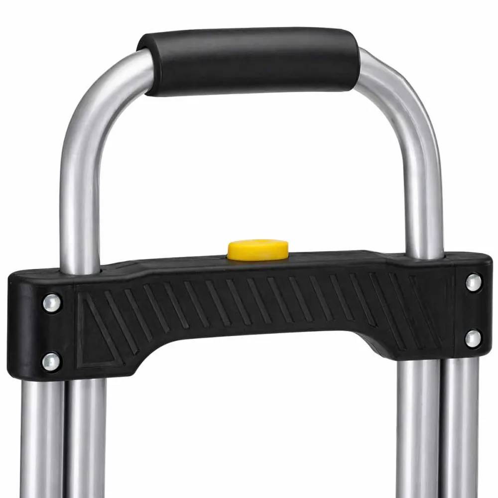 Chariot diable pliable acier 60kg 80x385x710mm - Image 7