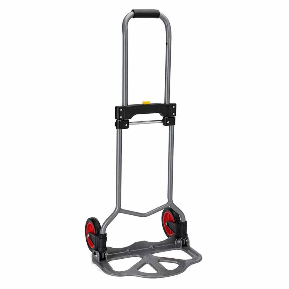 Chariot diable pliable acier 60kg 80x385x710mm - Image 6