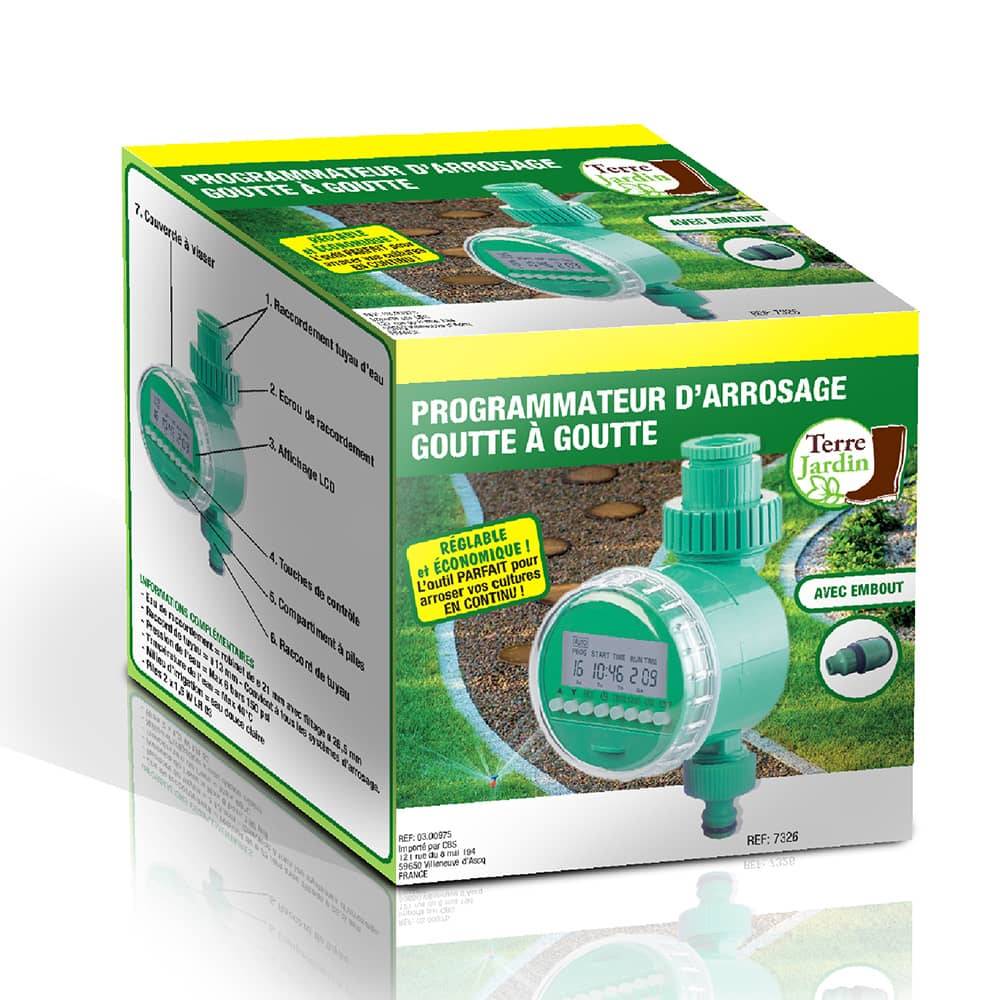 Terre Jardin - Programmateur d'arrosage et minuteur automatique - Imagen 6