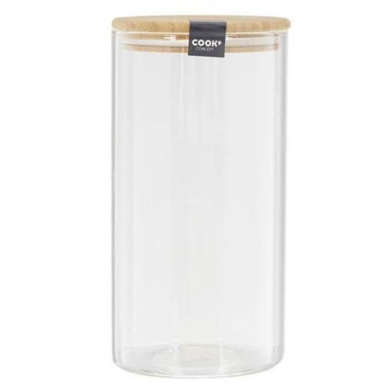 Cook Concept - Bocal en Verre "Bambou" 1,2L Transparent - Image 1