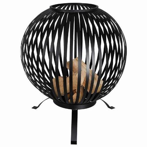 Esschert Design - Braséro noir au design moderne - Imagen 1