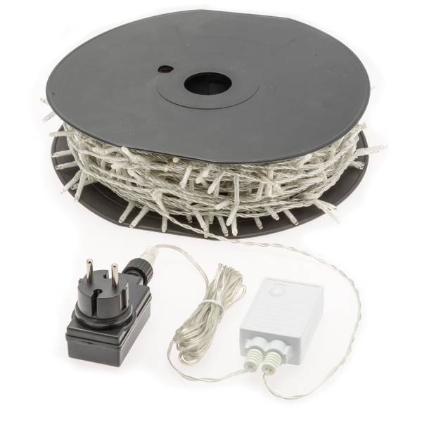 Lotti - Guirlande lumineuse 53M 8 modes 750 miniLED ambré câble transparent Lotti - Imagen 3