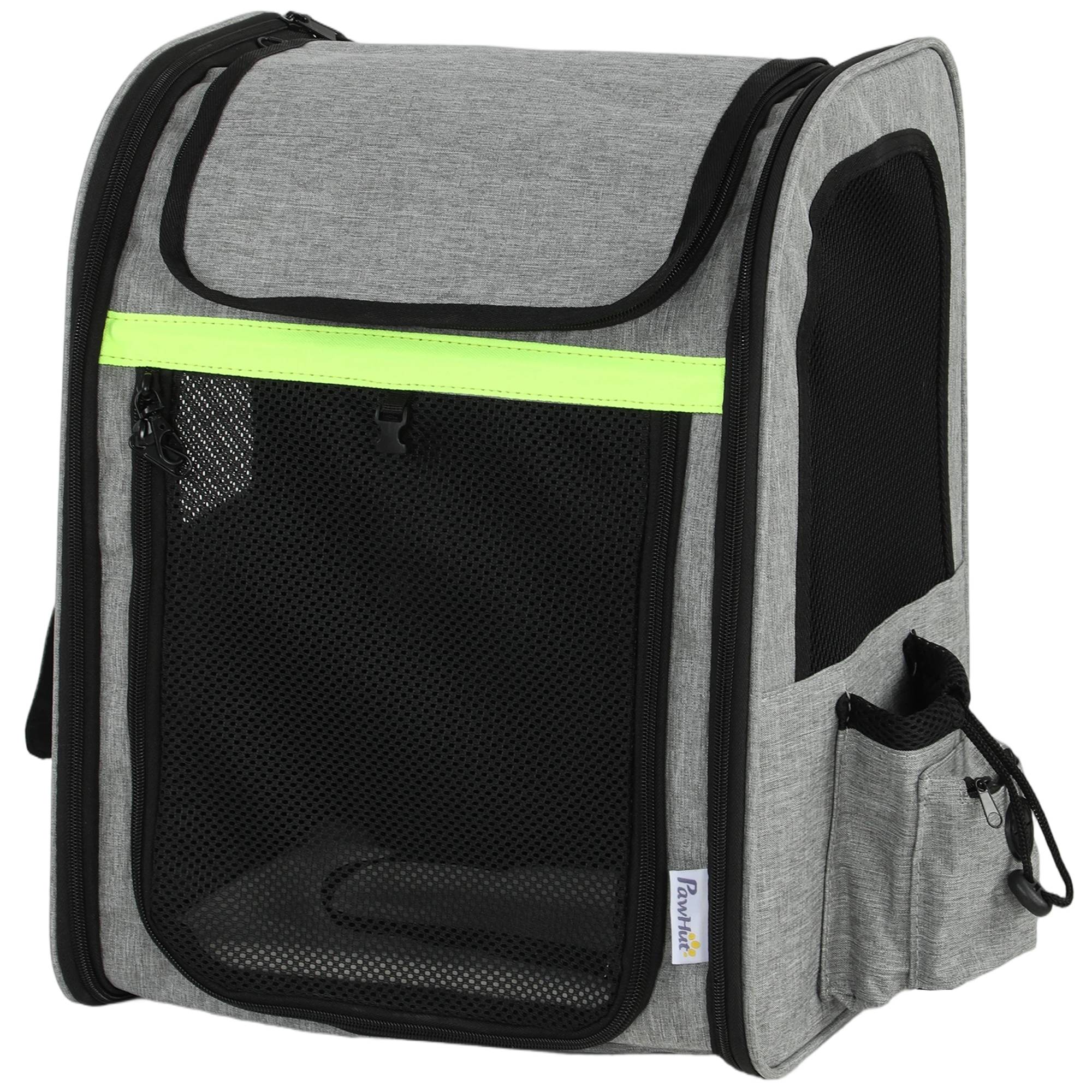 Sac de transport extensible pour chien et chat polyester poches multiples gris clair - ComfortXL Outdoor Living - Image 2